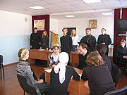 Викторина по богословию «Свет Христов просвещает всех» прошла в Новокузнецкой духовной семинарии